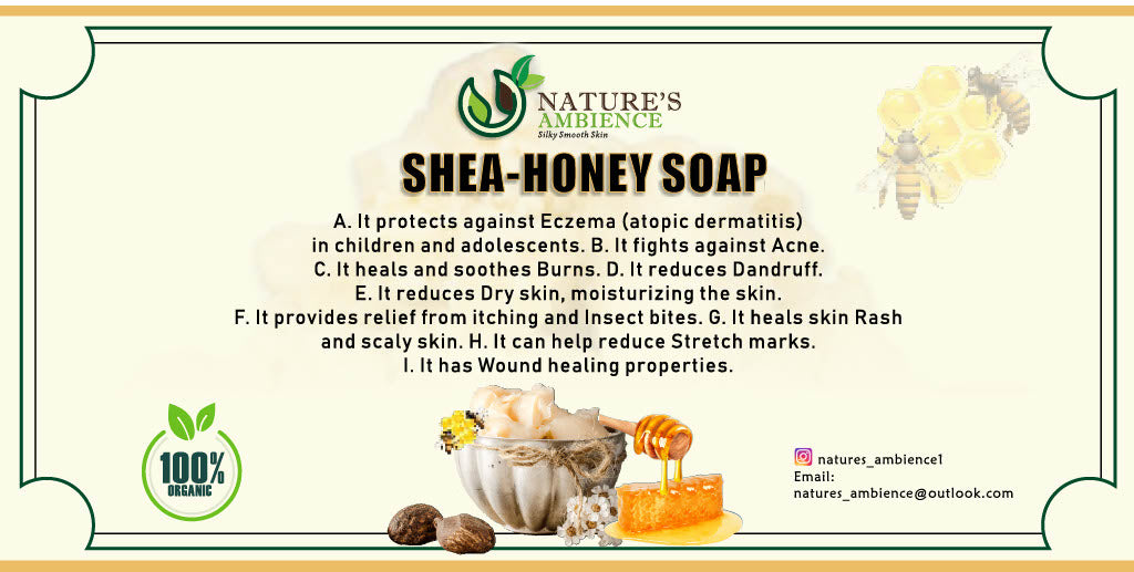 SHEA HONEY SOAP