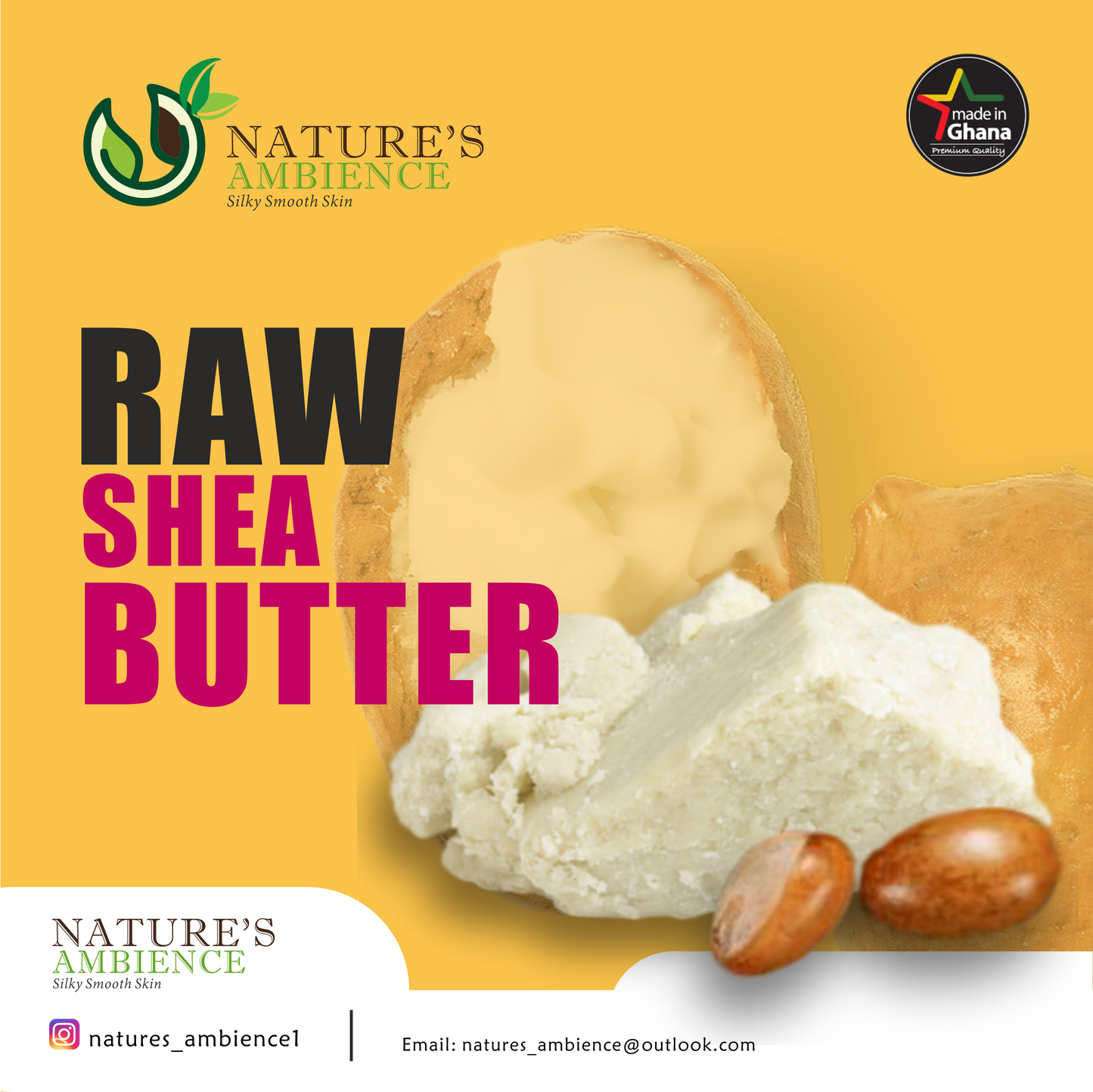 RAW SHEA BUTTER